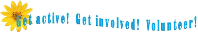 Get Involved - Get Active - Volunteer
