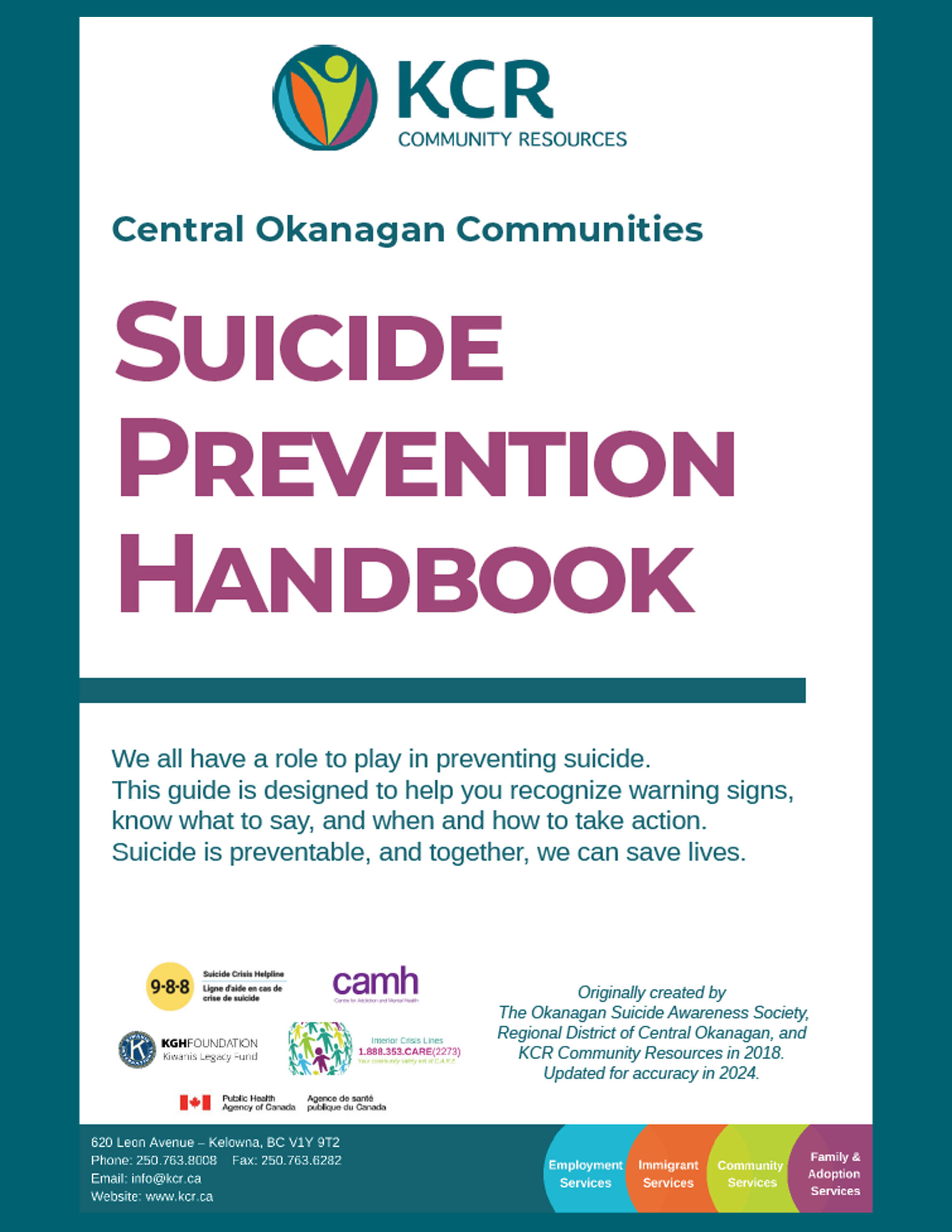 Suicide Prevention Handbook