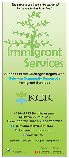 Immigrant Services Rack Card
