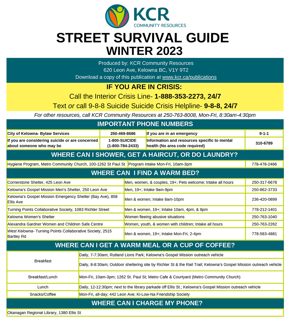 Street Survival Guide - December 2023